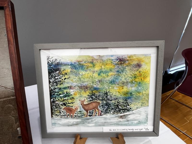 Spring Luncheon-Art Display 5