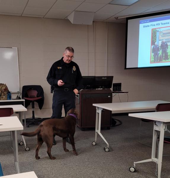Spring 2025 K-9 Fire Safety